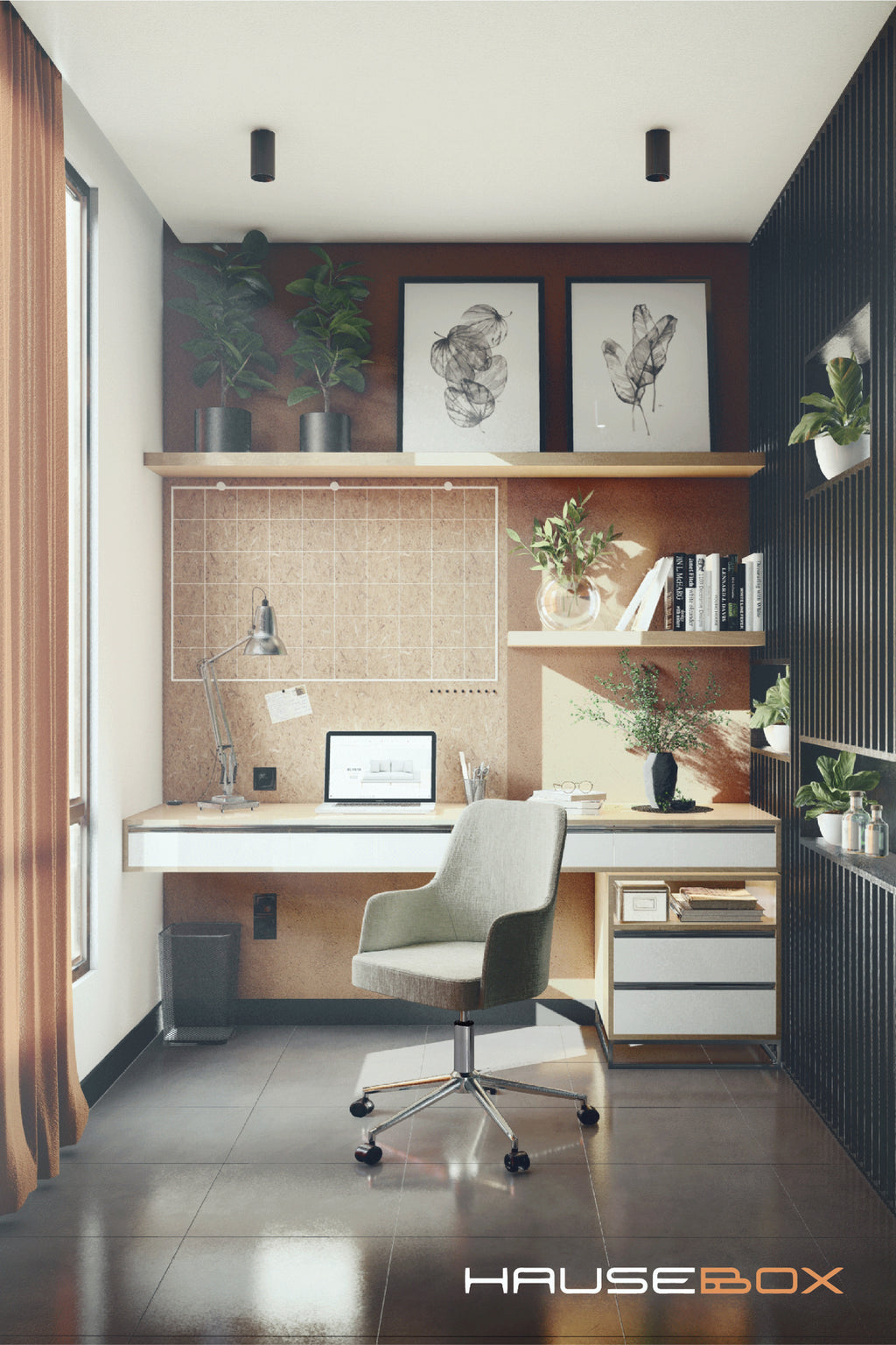 Louis Çalışma Sandalyesi – Silinebilir Keten Kumaş (Açık Krem - Krom Ayak)